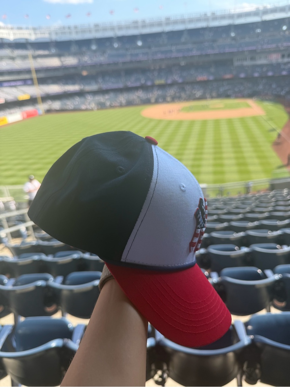 Yankees American flag stars and stripes 250 hat - Picture 4 of 4